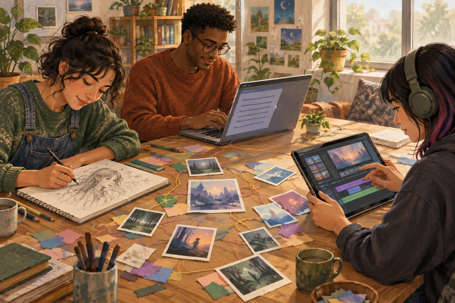 Fan Art, Fan Fiction, and Fan Edits: A Guide to Participatory Culture