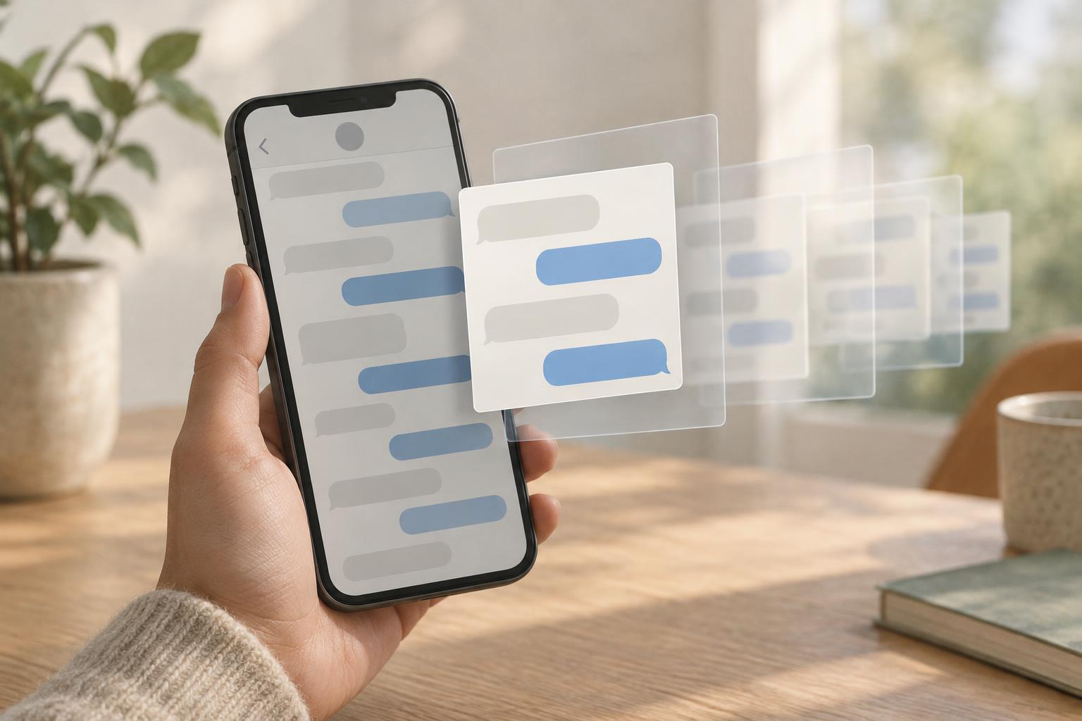 How Screenshots Change the Meaning of Online Conversations