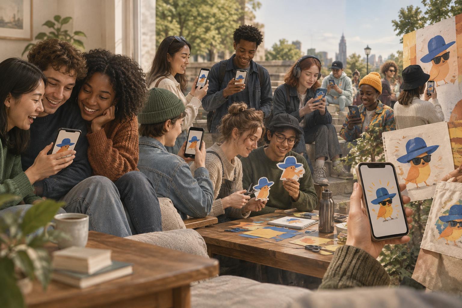 How an Online In-Joke Finds a Wider Audience